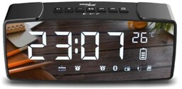 Greenblue RADIOBUDZIK BLUETOOTH 4.2, FM, AUX-IN, 6W, TEMPERATURA,