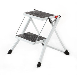 5five Simply Smart Metalowa dwupoziomowa drabina