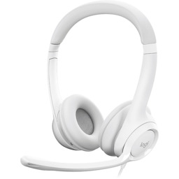 Słuchawki LOGITECH USB Computer Headset H390 Biały 981-001286