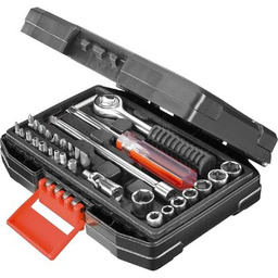 BLACK&DECKER Zestaw kluczy nasadowych i bitów A7142-XJ (31