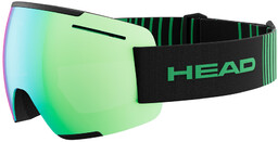 Gogle Head F-LYT green black 2025