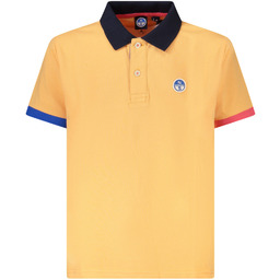 NORTH SAILS POLO KRÓTKI RĘKAW DZIECIĘCY POMARAŃCZOWY