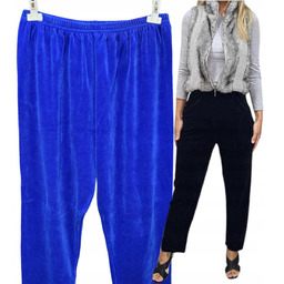 CHABER SPODNIE DRESOWE WELUR 50 52 POLSKIE PROSTA