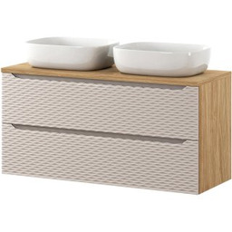 COMAD Zestaw mebli OCEAN BEIGE szafka z blatem