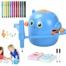 Montessori Inteligentny Robot Rysujący Zabawka Edukacyjna Dla Dzieci