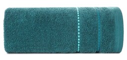 Eurofirany Ręcznik Suzi 70x140 turkusowy ciemny 500 g/m2