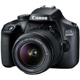 Canon EOS 4000D + obiektyw EF-S 18-55 DC