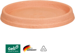 Podstawka pod doniczkę okrągła 35cm terakota Geli MARCELLA