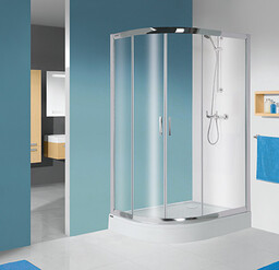 SANPLAST 602-271-0320-01-401 Kabina kpl-P-KP4/TX5b-90x120-S biały EW W0