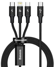Baseus Kabel USB 3w1 Rapid Series, micro USB