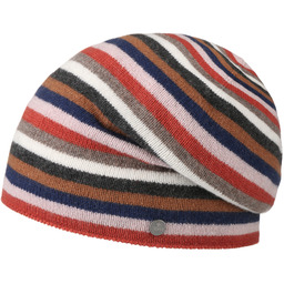Czapka Kaszmirowa Merino Stripes by Lierys, kolorowy, One