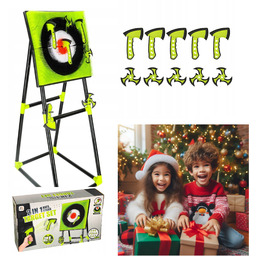 Dart Tarcza Silikonowa Lotki Rzutki Gra Zręcznościowa