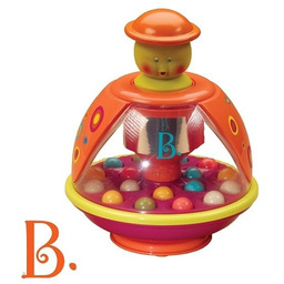 Bączek z kulkami Pomarańczowa makówka BX1119-B.Toys, zabawki