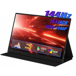 Zeuslap P16A Monitor Przenośny 16" 144Hz Full Hd