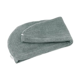 Zwoltex Turban kąpielowy do sauny szary tkanina frotte