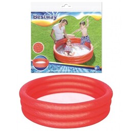 Basen dmuchany 122x25 cm BESTWAY 2+ BESTWAY51025-15655 BESTWAY51025-15655-CZERWONY,