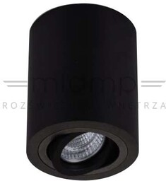 Spot LAMPA sufitowa Rullo Nero Orlicki Design regulowana