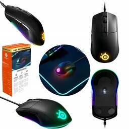Myszka Gamingowa SteelSeries Rival 3 dla Graczy Przewodowa