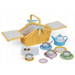 BigJigs 37026 Zestaw piknikowy w koszyku