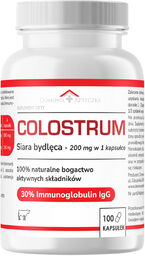 Colostrum Bovinum, 100 kapsułek