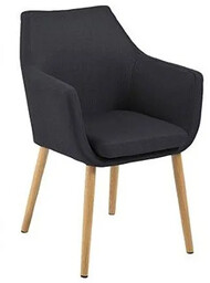 Elior Czarny fotel vintage - Elpro