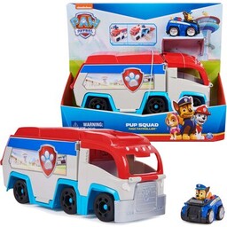 SPIN MASTER Pojazd Psi Patrol Patrolowiec + figurka