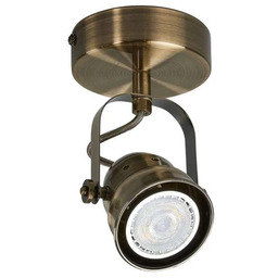 Lindby - Leonor Lampa Ścienna Antique Brass