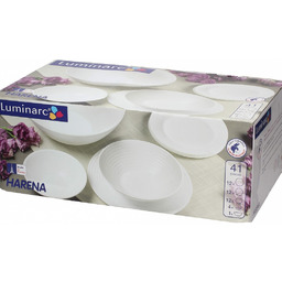 Luminarc Serwis Obiadowy Harena 41el na 12 osób