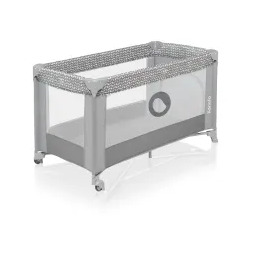 Lionelo Stefi Grey Concrete Multicolor Łóżeczko turystyczne