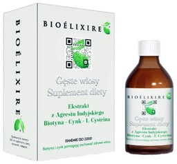 Bioelixire Gęste włosy Suplement diety wypadanie 300ml