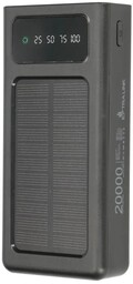 Extralink EPB-092 20000mAh Czarny Powerbank Solar Power bank,
