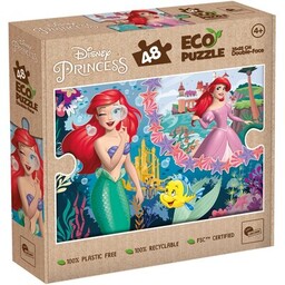 LISCIANI Puzzle Disney Princess Arielka 304-111138 (48 elementów)