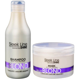 Stapiz Sleek Line Violet Blond - zestaw ochładzający