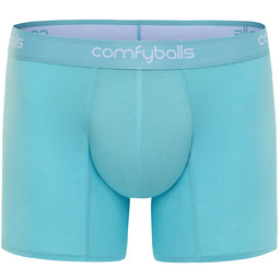 COMFYBALLS Bokserki do biegania LONG PERFORMANCE sky blue