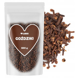 Goździki całe przyprawa 500g LUBSI suszone aromatyczne naturalne