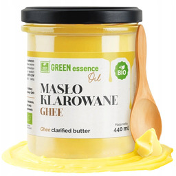 MASŁO KLAROWANE GHEE BIO naturalne 440 ml