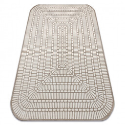 Dywan PEARL 53132B beż / krem - Geometryczny,