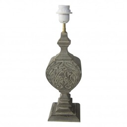Lampa Stołowa w Stylu Prowansalskim Szara A Clayre