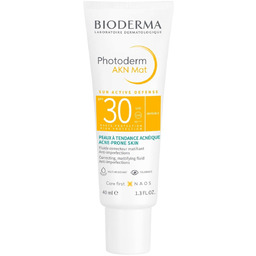 Bioderma, Photoderm AKN Mat, Krem do skóry tłustej