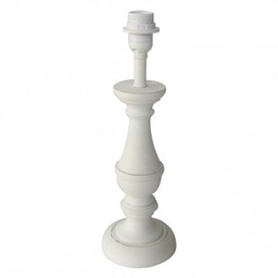 Lampa Stołowa w Stylu Prowansalskim Biała B Clayre