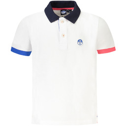 NORTH SAILS POLO KRÓTKI RĘKAW DZIECIĘCE BIAŁE