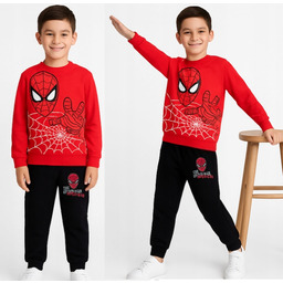 Komplet 128 dla chłopca Bluza Spodnie dres chłopięcy