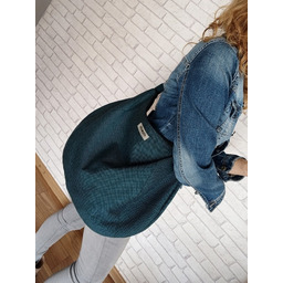 Pakamera Duża torba worek boho turkusowa XXL