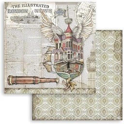 STAMPERIA INTERNATIONAL, KFT SBB757 papier do scrapbookingu dwustronny