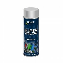 BOSTIK Lakier Super Color Metallic 400 ml srebrny