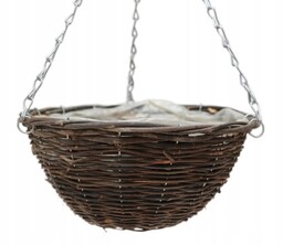 Kosz wiszący donica natural eko 195-110 x 5