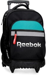 Reebok Andover, Czarny (Black), Mochila Escolar, plecak szkolny