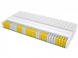 Materac kieszeniowy BOLONIA 80x190 cm Jednostronny Średnio twardy