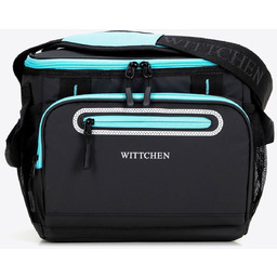 Torba termiczna 12L czarno - niebieska