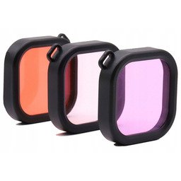 Zestaw Filtrów Podwodnych Do Kamery Gopro 9 Black
